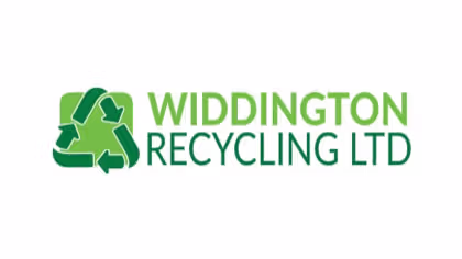 Logo for widdington recycling who we are doing all digital marketing for them, Web Design, Paid Advertising and SEO.